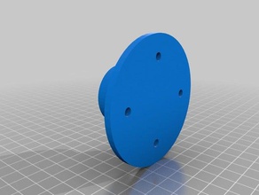 crank-wheel attachment 3d printing 3d print model - Mito3D