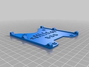 evolution ssd drive bay adaptor 3d printing 3d print model - Mito3D