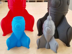gcreate spiral vase rocket props fun gmax kids ship toys 3d print model - Mito3D
