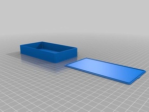 my customized case rect containers 3d print model - Mito3D