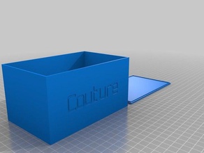 95 150 kutusu kaplar özelleştirilmiş 3d print model - Mito3D