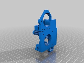 prusa i3 rework extrudor hotend deflector 3d de la impresora partes 3d print model - Mito3D