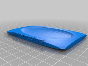 apoio &agrave savon personnalisable casa de banho 3d print model - Mito3D