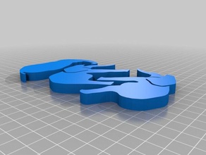 elephant 3-layered-animal 3d printable animals 3d print model - Mito3D