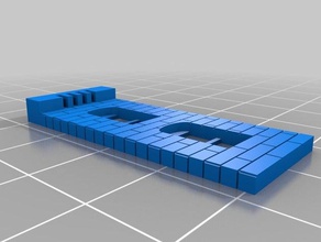 sonho 2d de construção modular edifícios estruturas personalizado 3d print model - Mito3D