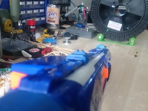 nerf rampage ironsights mechanisch ist - Spielzeug Eisen Sehenswürdigkeiten gun 3d print model - Mito3D