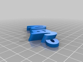 jenny keyfob organization customized 3d print model - Mito3D