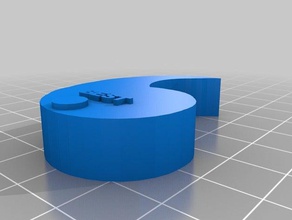 ying yang melhor amigo do pt 2 3 d a impressora acessórios 3d print model - Mito3D