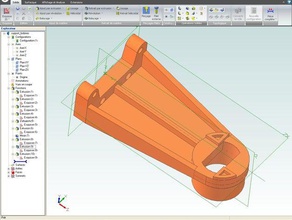 suporte bobines rehauss&eacute despeje flashforge sonhador 3d a impressora partes 3d print model - Mito3D