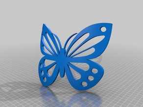Schmetterling Skulpturen 3d print model - Mito3D