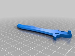 butterfly knife 3d stampa 3d print model - Mito3D
