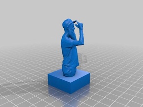 morgan och christer durchsucht Replikate Kunst interactive institute Skulptur 3d print model - Mito3D