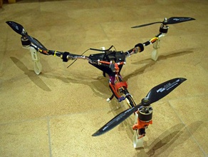 160503 tricopter-01 rc i veicoli drohne fpv tricopter multicopter 3d print model - Mito3D