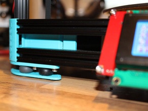 kossel xl anti vibration foot 3d printer parts reprap smooth 3d print model - Mito3D