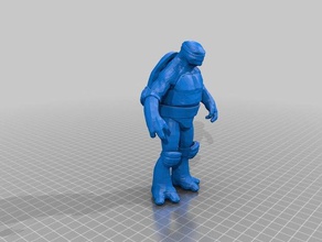 teenage mutant ninja turtle raphaël art tmnt tnmt 3d print model - Mito3D