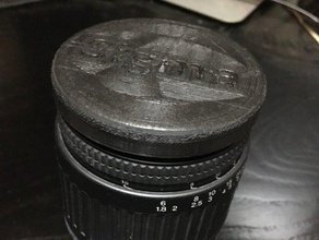 sigma 24-200 il tappo dell'obiettivo fotocamera 3d print model - Mito3D