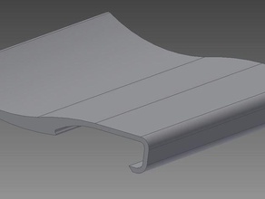 vision-x light bar winglet automotive noise silencer 3d print model - Mito3D