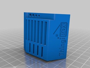 thingibox sd microsd card holder 3d la stampante accessori 3d print model - Mito3D