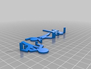 makale ince tırmanma kişi 3d baskı 3d print model - Mito3D