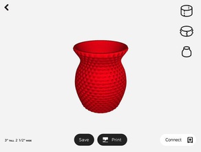 vase à fleur en 20 3 d l'impression 3d print model - Mito3D
