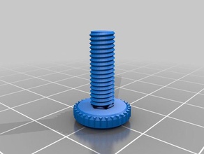 m5 round bolt parts customized 3d print model - Mito3D
