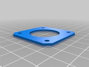 Nema17 15 mm spacer plate 3d yazıcı aksesuarlar özelleştirilmiş 3d print model - Mito3D