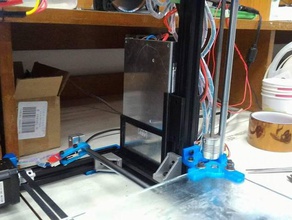 2020 extrusion printer power shelfnes-100-12 3d parts 3d print model - Mito3D