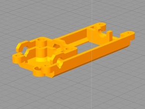 ranura de motor coche pod 2 pieza larga pueden los juguetes juegos montaje del 3d print model - Mito3D