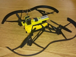 fpv Kamera Halterung parrot cargo Drohne spektrum 58ghz cam rc Fahrzeuge browardstem mount lego parrot-Drohne rms-engineering 3d print model - Mito3D