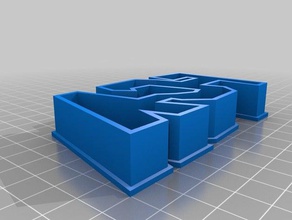 frances 3d de la impresora accesorios 3d print model - Mito3D