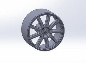 rueda lisa para motoreductor la robótica ruota arduino coche eajila engineeringproject horu koleso rad roue de juguete vehículo ruedas 3d print model - Mito3D
