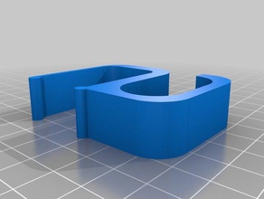 suporte do cabo 2 organização personalizado 3d print model - Mito3D