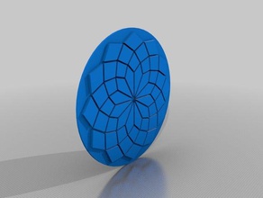 pattern decoration math art 3d print model - Mito3D