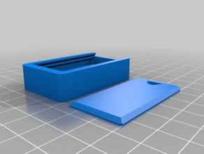 tampa da caixa recipientes personalizado 3d print model - Mito3D
