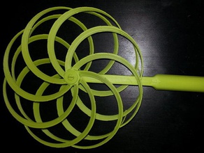 remix optical illusion pinwheel thicker blades toys games 3d print model - Mito3D