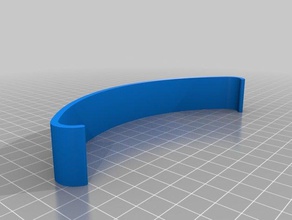 mon personnalisés clip stand tablette 3d print model - Mito3D