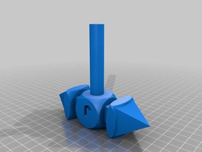 spikey sledge hammer other warhammer 3d print model - Mito3D