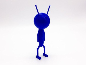 joe one eye alien creatures 3d print model - Mito3D