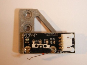 folgertech kossel mini endstop bracket 3d printer parts 3d print model - Mito3D