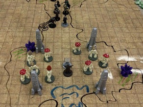 modificado tomé altar juegos dd dungeons dragons los de azar mesa 3d print model - Mito3D