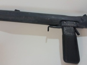welrod de la segunda guerra mundial pistola silenciada props british histórico réplica arma ii 3d print model - Mito3D