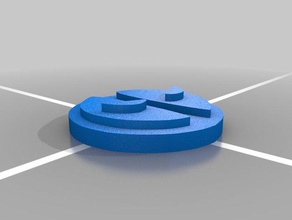 deadpool logo puntelli 3d print model - Mito3D