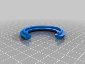 curtin clip -ring-a-thing- household 3d print model - Mito3D