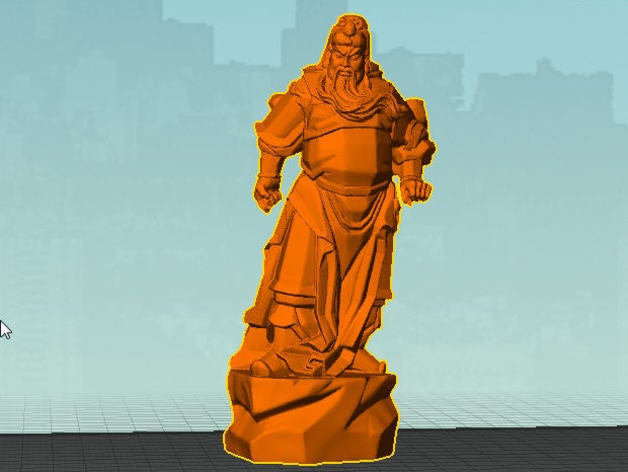 guanyu03 people 3D print model - Mito3D