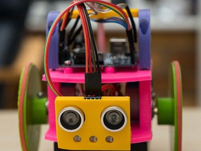hull pixel bot robotics 3d print model - Mito3D