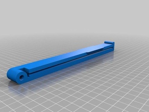my customized parametric sealing clip household 3d print model - Mito3D