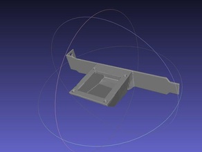 pci exhaust fan 40mm office computer slot 3d print model - Mito3D