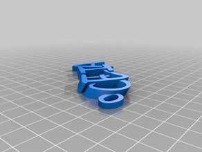 özelleştirilmiş iamburnyscelia benim organizasyon 3d print model - Mito3D