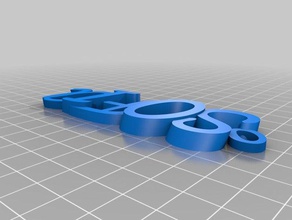özelleştirilmiş iamburnyssofia benim organizasyon 3d print model - Mito3D