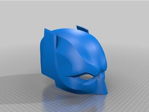 batman, justice league 3000 maschera oggetti di scena cosplay 3d print model - Mito3D